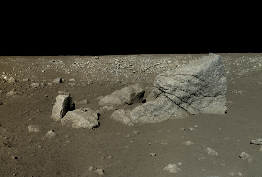 Látkép a Mare Imbrium-ról